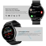 🔥Smart Watch Women Men Full Touch Screen Bluetooth 5.2 Call Waterproof Watches Sports Fitness Tracker Factory IP67 ZL02 New