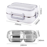 Electric Lunch Box Thermal Heating Car Lunch Box 2-in-1 for Home and Car Free Shipping