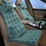 [Best Gift For Car] Luxury Thickened Plush Car Seat Cushion Set