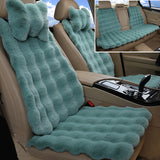 [Best Gift For Car] Luxury Thickened Plush Car Seat Cushion Set