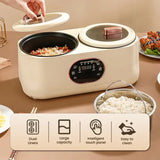 🔥Free Shipping🔥Automatic Multi-Functional Double-Liner Cooker+Universal Converter Plug