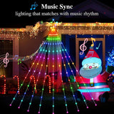 💥Remote APP Control Star 305 LED String Lights 10ft RGB Color Changing Waterproof Hanging Flashing 210 Mode Timer Music Sync (Free Shipping)