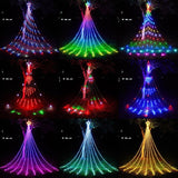 💥Remote APP Control Star 305 LED String Lights 10ft RGB Color Changing Waterproof Hanging Flashing 210 Mode Timer Music Sync (Free Shipping)