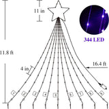 💥Remote APP Control Star 305 LED String Lights 10ft RGB Color Changing Waterproof Hanging Flashing 210 Mode Timer Music Sync (Free Shipping)