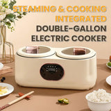 🔥Free Shipping🔥Automatic Multi-Functional Double-Liner Cooker+Universal Converter Plug