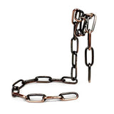 🍷FLOATING STEEL LINK CHAIN WINE BOTTLE RACK🎄