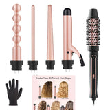 Multi-function 5-in-1 curling iron