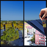 Glass sticker heat insulation film anti-peeping sunshade artifacts window balcony anti-glare sunscreen sunshade one-way see-through film