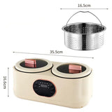 🔥Free Shipping🔥Automatic Multi-Functional Double-Liner Cooker+Universal Converter Plug