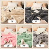 [Winter Gift] Double Layer Thickened Cashmere Blanket
