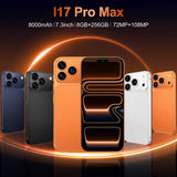 ✨(FREE SHIPPING)i17PRO MAX Smartphone, 8GB+256GB-7.3-inch