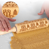 🍪Christmas Wooden Rolling Pins (5pcs as a set) Buy more and save more!