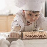 🍪Christmas Wooden Rolling Pins (5pcs as a set) Buy more and save more!