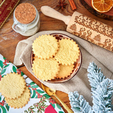 🍪Christmas Wooden Rolling Pins (5pcs as a set) Buy more and save more!