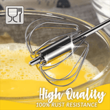 🔥 Stainless Steel Semi-Automatic Whisk