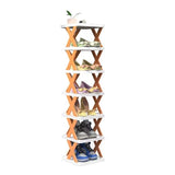 😍Multi-layer Creative Shoe Rack Household Installation-free Folding（Free shipping ）
