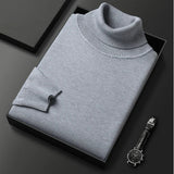 HOT SALE-50% OFF ✨Men's Solid Color Premium Turtleneck Sweater👔