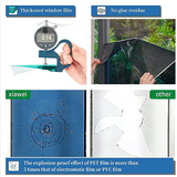 Glass sticker heat insulation film anti-peeping sunshade artifacts window balcony anti-glare sunscreen sunshade one-way see-through film