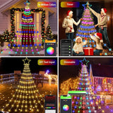 💥Remote APP Control Star 305 LED String Lights 10ft RGB Color Changing Waterproof Hanging Flashing 210 Mode Timer Music Sync (Free Shipping)
