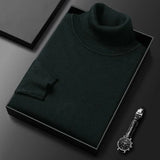 HOT SALE-50% OFF ✨Men's Solid Color Premium Turtleneck Sweater👔