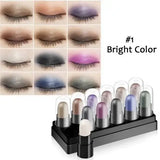 🎁Eye pencil set 12 colors for long-lasting water resistance  water Glitter Shimmer Eye Shadow Pen