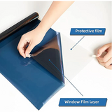 Glass sticker heat insulation film anti-peeping sunshade artifacts window balcony anti-glare sunscreen sunshade one-way see-through film