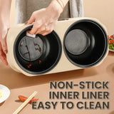 🔥Free Shipping🔥Automatic Multi-Functional Double-Liner Cooker+Universal Converter Plug