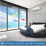 Glass sticker heat insulation film anti-peeping sunshade artifacts window balcony anti-glare sunscreen sunshade one-way see-through film