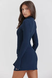 Avagarra™ Navy Cargo Mini Dress