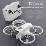 🔥(FREE SHIPPING)🔔Remote-controlled drone aircraft with obstacle avoidance High-definition aerial photography drone with optical flow positioning Quadcopter