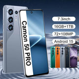 ✨(FREE SHIPPING)camon50pro 7.3-inch HD Android Smartphone❤️16+256GB Rom
