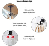 Wall Rotary Hook1 set (10 pieces)