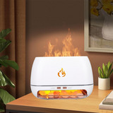 Simulated Flame Essential Oil Diffuser Large Mist Humidifier