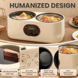 🔥Free Shipping🔥Automatic Multi-Functional Double-Liner Cooker+Universal Converter Plug