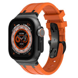 New XAP Metal Head Silicone Band For Apple Watch