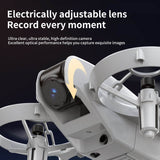 🔥(FREE SHIPPING)🔔Remote-controlled drone aircraft with obstacle avoidance High-definition aerial photography drone with optical flow positioning Quadcopter