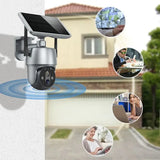 ✈️Free shipping📦Solar 360-degree Surveillance Camera Full Color Night Vision