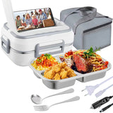 Electric Lunch Box Thermal Heating Car Lunch Box 2-in-1 for Home and Car Free Shipping