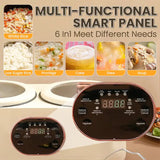 🔥Free Shipping🔥Automatic Multi-Functional Double-Liner Cooker+Universal Converter Plug