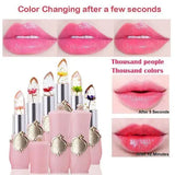 🎁Crystal Jelly Flower Color Changing Lipstick-✨BEST GIFT🎁