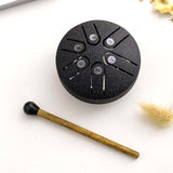 🎁BUDDHA STONES MINI STEEL TONGUE DRUM 3 INCH SOUND HEALING DRUM KIT