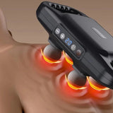 Four Head Massage Gun Massage Gun Whole Body High Frequency Muscle Relaxation Massager