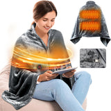 🔥🔥 USB heated warm shawl plush blanket🔥 Free Shipping