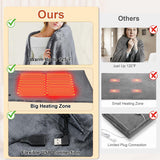 🔥🔥 USB heated warm shawl plush blanket🔥 Free Shipping