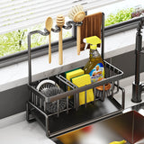 😍Kitchen Storage Rack Household Sink Drainage Basket Sub-table Multi-functional Detergent