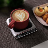 Smart USB Coffee Mug Warmer Tea Milk Cup Heater Pad Heating Coaster Office Home