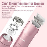 🔥 dual-head shaver armpit hair private trimmer shaver whole body washable