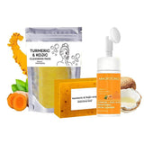 💥2025 New Arrival💥🎁Turmeric Wash and Care Three Piece Set(Facial Wash,Cleansing Mousse & Soap )