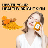 💥2025 New Arrival💥🎁Turmeric Wash and Care Three Piece Set(Facial Wash,Cleansing Mousse & Soap )