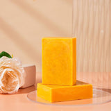 🔥Last Day🌿 Lemon Turmeric Tartaric Acid Soap Face Blemish Removal Facial Skin Care